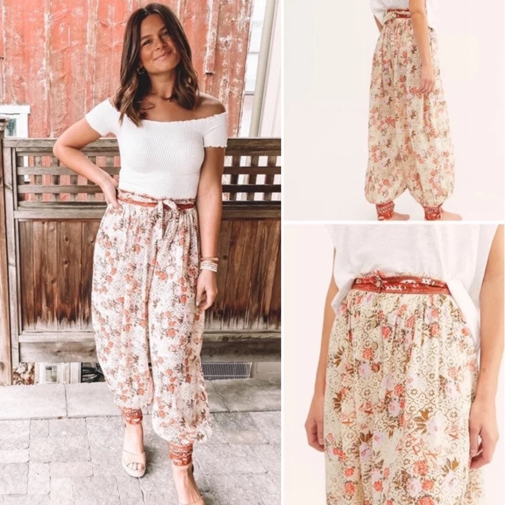 •NWT Free People Picnic Partay Pants•